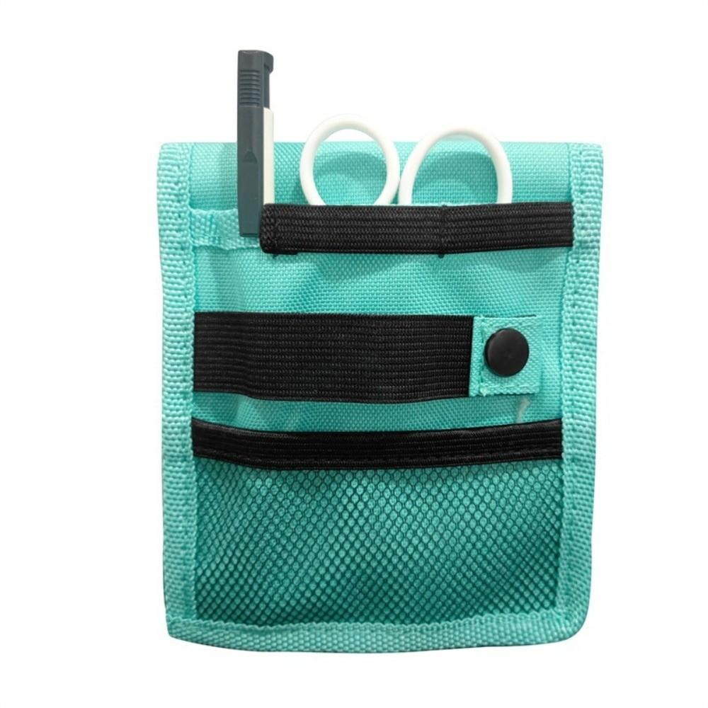 

Stationery Chest Pocket Pouch Pen Insert Doctor Chest Pocket Practical Storage Bag Students світло-зелений колір