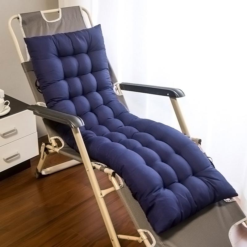 

New Solid Color Soft Comfortable Office Chair Seat Cushions Reclining Chair Cushion Long Cushion Various Sizes Are Available 48x125x8cm 1pcs