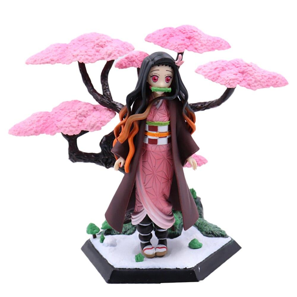 Demon Slayer Gk Action Figure Model Kaigaku Kamado Nezuko Anime Other Collection Toy Exquisite Quality Desktop Decoration Figma
