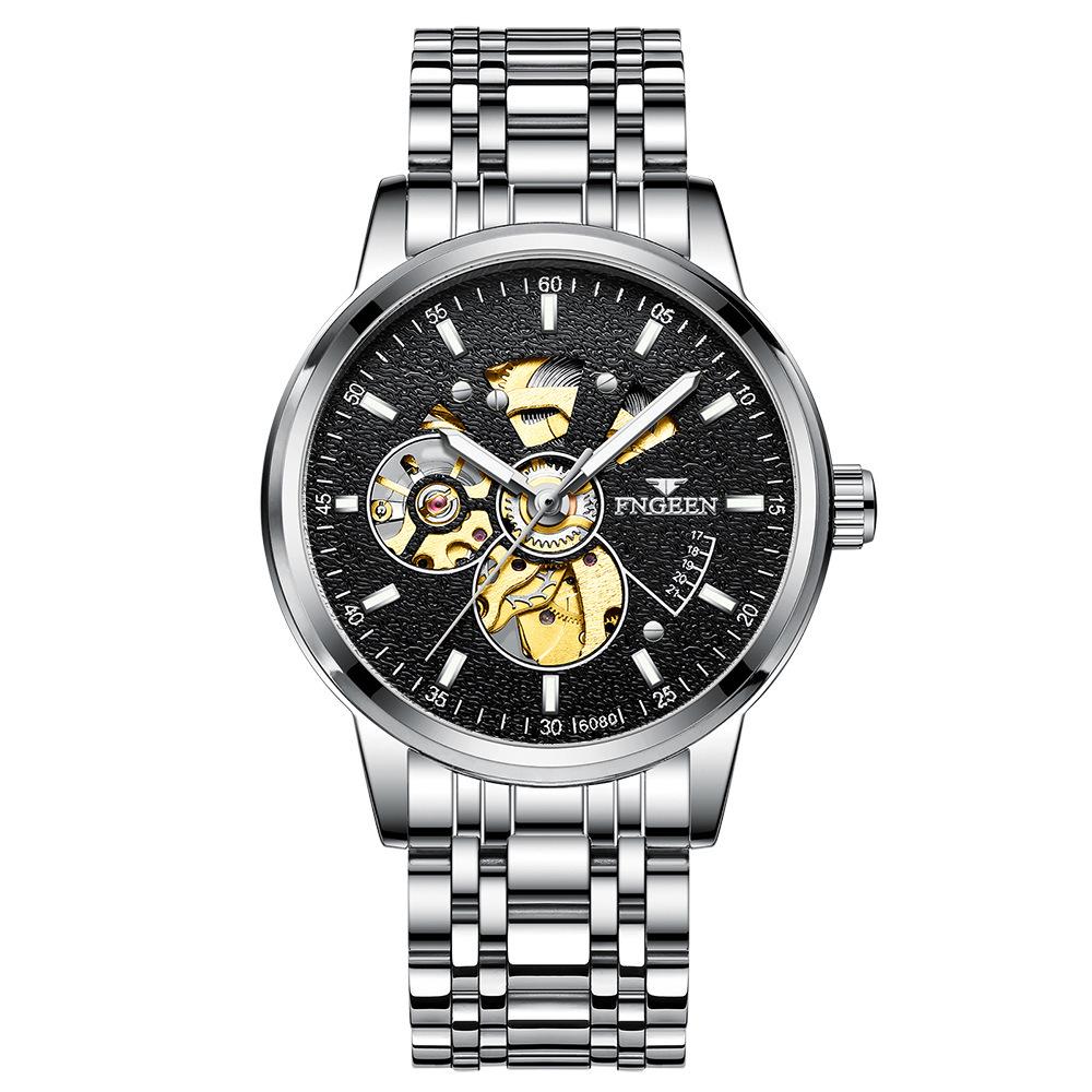 Fen Zun Men's Automatic Skeleton Watch - Trendy 2020 Internet Celebrity Edition