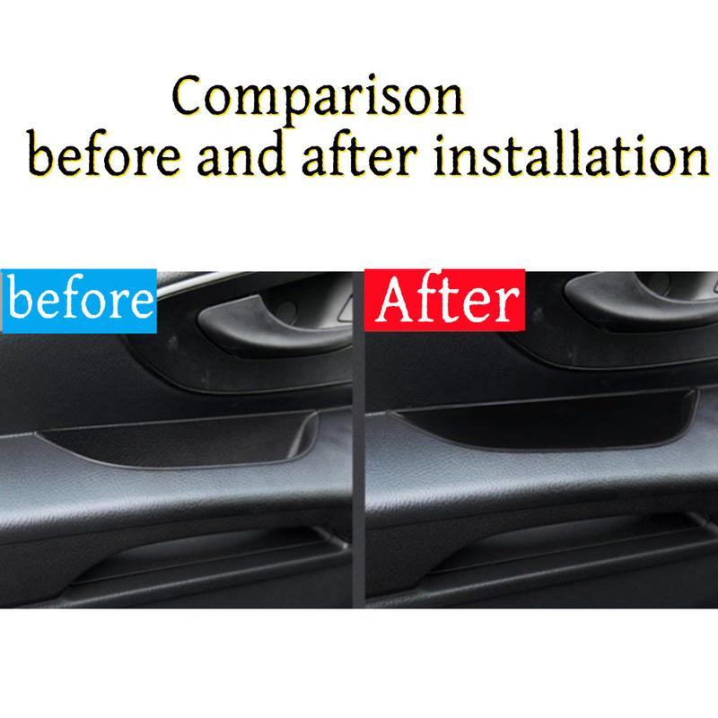 Front Door Side Storage Box For Mercedes Benz Vito W447 V Class V260 2014-2018 Phone Container Glove Tray Accessories