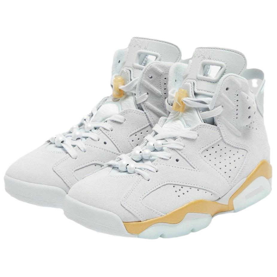 Air Jordan 6 Retro Craft Pearl Dámské tenisky Šedá Čistě-platinová Ledově-modrá DQ4914-074