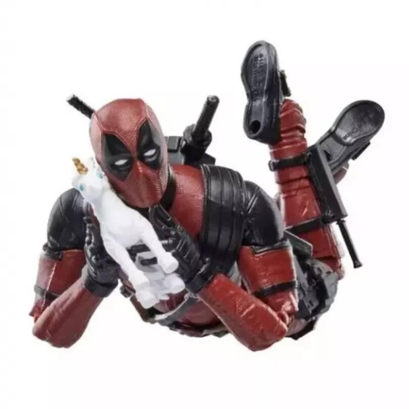 Deadpool Action Figure With Articulated Joints And Movie Accurate Wolverine Suit
