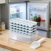 14 Square Ice Cubes With Lids 4 Boxes Of Stackable Silicone Ice Cubes Molds Homemade Ice Cube Tool Kitchenware Summer Gadgets