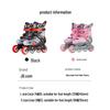 Jingdong Built Kids' 6-Size Adjustable Inline & Quad Skates