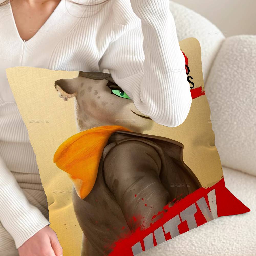 T-The B-Bad G-Guys 2 45*45Cm Cushion Cover Pillow Cover Decor Pillowcase Home Pillowcase For Couch Pillow