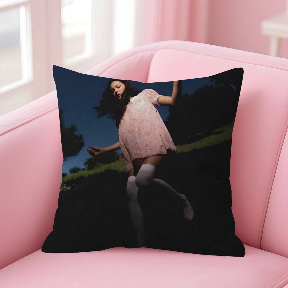Singer Drop Dead Music  Pillow Covers Cartoon Sofa Decorative Home Doublesided Printing Short Plush Cute Cushion Cover