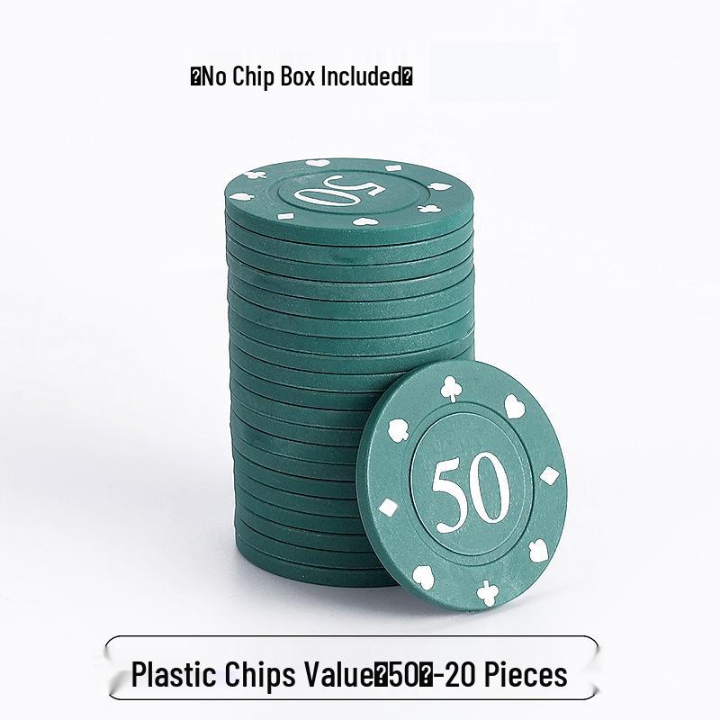 Texas Hold'em & Mahjong Spielchips: Spezielles Münzset für Cardrooms