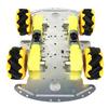 Robot Kit 4WD Omnidirectional Wheels Intelligent Car