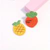 10PCS Lovely Fruit Embroidery Cloth Patch Lace Patch Hairpin Decorative Accessories Clothing Embroidery Decal Fruit Cloth Patch