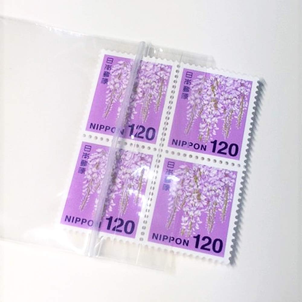 Household Japan CB-4 Zipper Storage Bags 300 Pack Food Sanitation Law Compliant Transparent LDPE 8.5 X 6 Cm Resealable Plastic