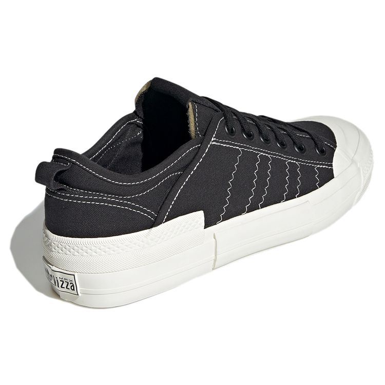 Adidas Originals Nizza Low MFX Canvas Casual Slip-Resistant Durable Low-Top Skate Shoes Unisex Sneaker Black White GX8544