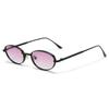 Fashion Small Oval Vintage Sunglasses Women Classical Vintage Punk Sun Glasses for Men Eyewear Outdoor Shades
