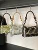 Modern Pu Printed Shoulder Bag For Daily Use With Cell Phone Pocket