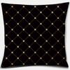 Black Geometric Printing Pillowcase Home Decoration Car Sofa Cushion Cover