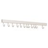 Multi-Functional Wall-Mounted Kitchen Hook Rack for Utensil Storage