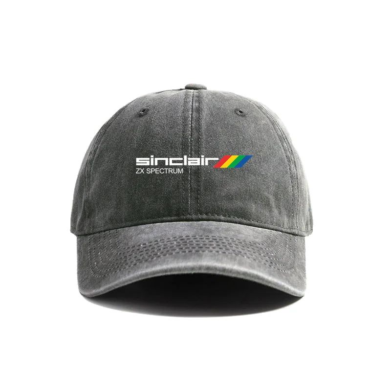 2026 Sinclair ZX Spectrum Baseball Caps Distressed Hats Cap Men Women Retro Outdoor Summer Adjustable Hat Outdoor Sun Prote