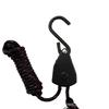1/4" Metal Pulley LED Light Fixture & Plant Tent Hanging Rope with Carabiner