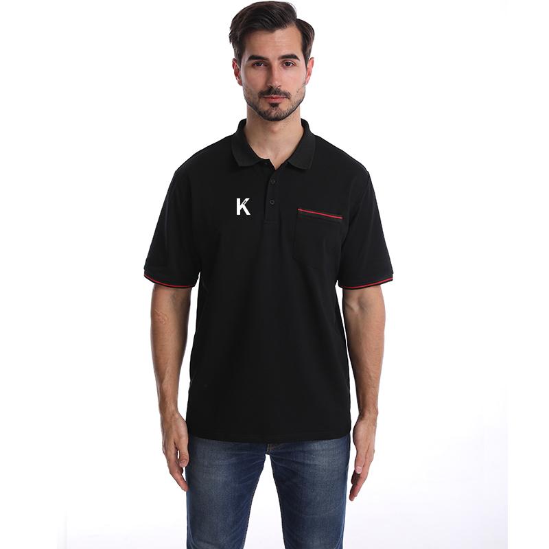 

Мужская повседневная рубашка поло с лацканами Callor, мужская однотонная летняя рубашка с рукавами, мужская рубашка с деловыми рукавами