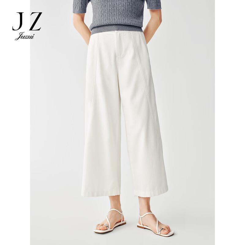 JUZUI Women s Relaxed Wide-Leg Trousers L