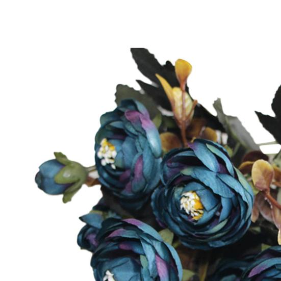 Praktische Teerosenblume, realistische tragbare Heimdekoration