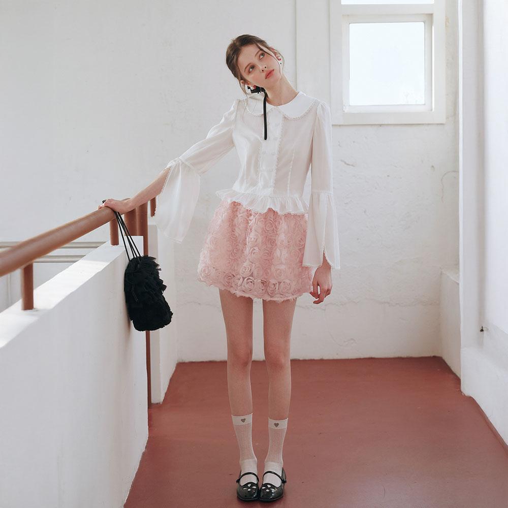 Ceme Adu Cest_Rose Garden Banding Skirt
