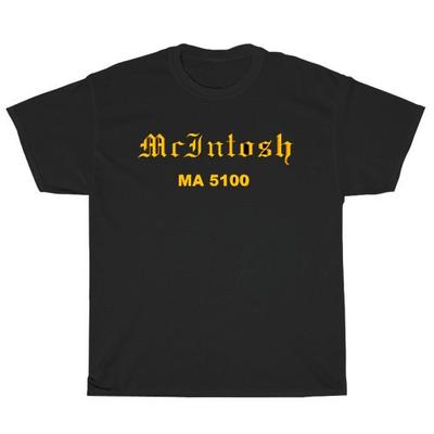 McIntosh Amplifiers Logo American Men#039;s TShirt Funny Size S To 5XL Unisex T-Shirt