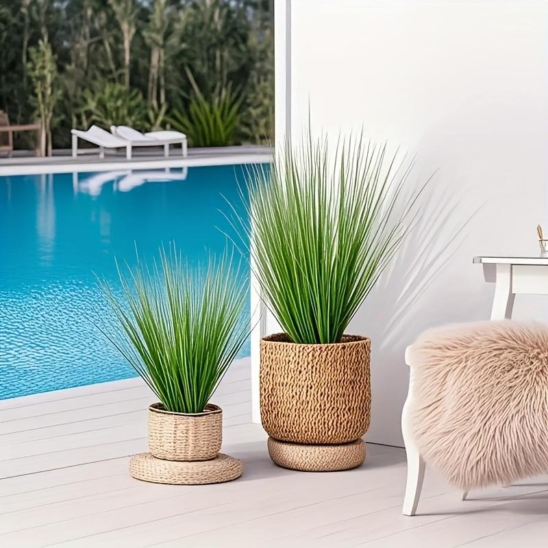 4pcs 19.69" Artificial Onion Grass Plants - Vibrant Green Decor for Home, Weddings, Hotels, Gardens, and Special Events - Seasonal Decoration