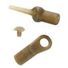 10pcs Carp Fishing Helicopter Rig Kit with Sleeve Lead Clip Hair Rig Rubber Beads Terminal Tackle Accessories for Carp Angling