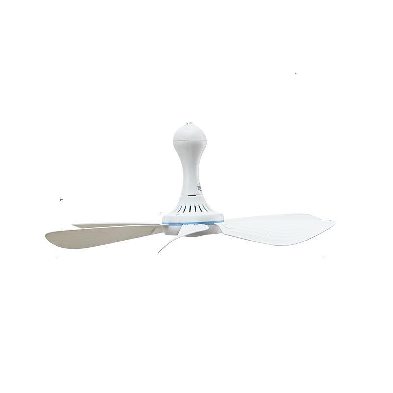 Adjustable Speed USB Ceiling Fan for Outdoor Camping - Silent and Remote-Controlled