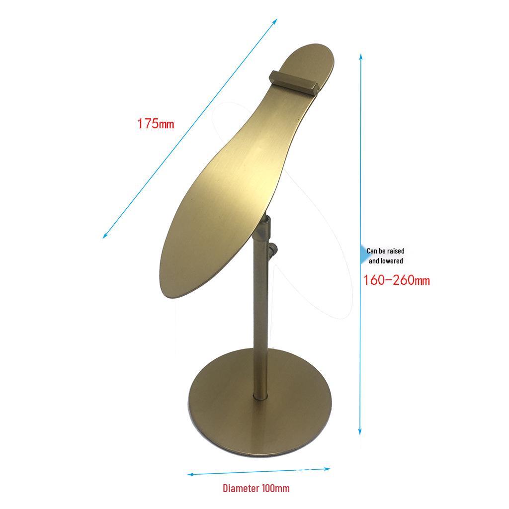 Stainless Steel Shoe Display Rack for High Heels and Shoe Support Stand