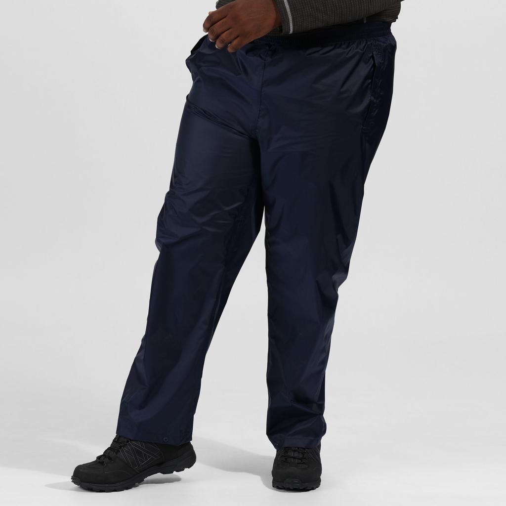Regatta Great Outdoors Mens Classic Pack It Waterproof Overtrousers