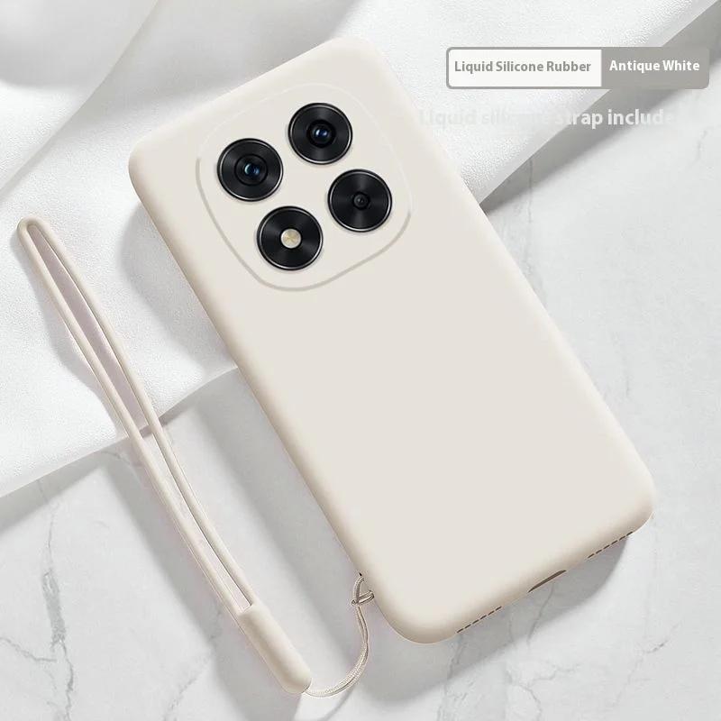 Liquid Silicone Ring Holder Case For Redmi Note 15 4G 15 Pro+ Lens Camera Protective Cover Lanyard For Redmi Note15 ProPlus
