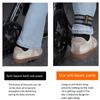 Anti-Roll Pants Band High Visibility Arms Band Cycling Trouser Strap Safety Cycling Trousers Strap for Outdoor Sports Jogging