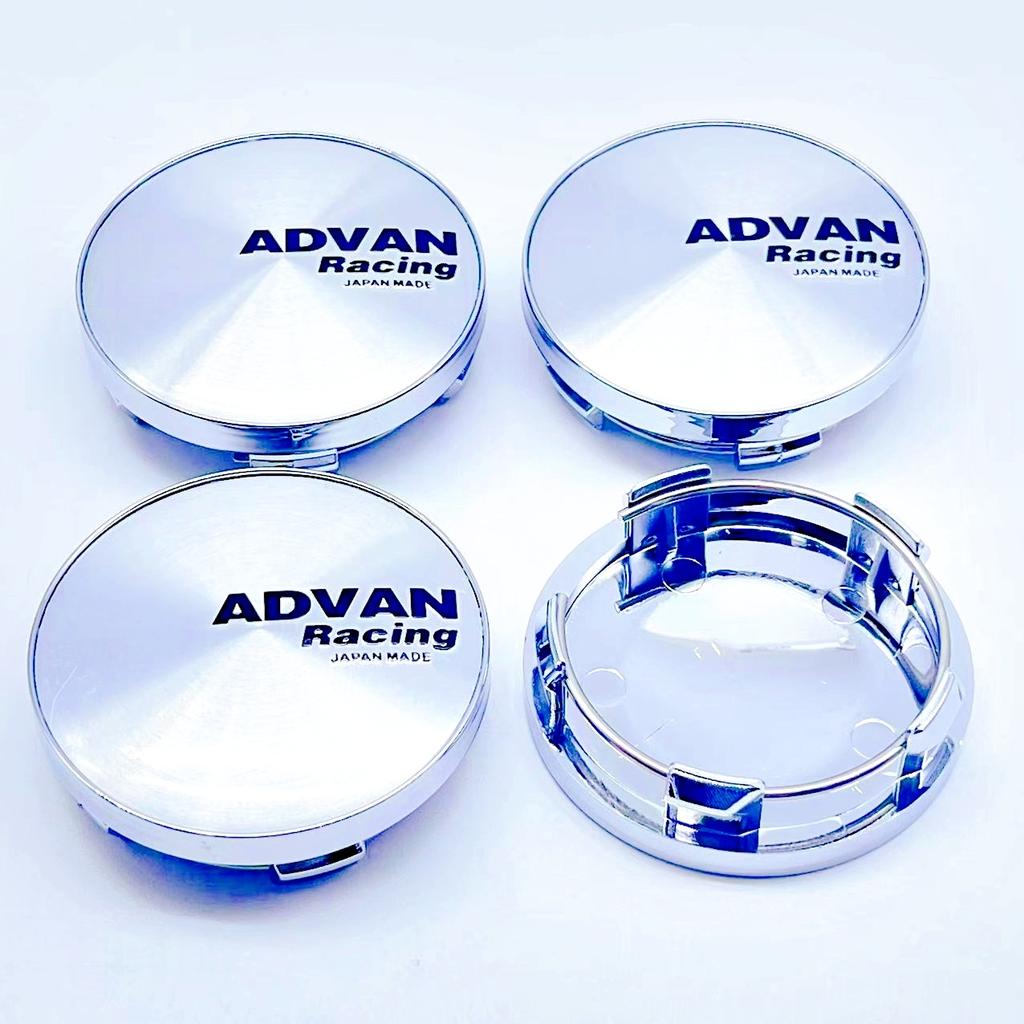 4pcs/lot High Quality 58mm Car Wheel Hub Cover Center Caps for ADVAN Racing Styling Badge Stickers Emblem Accessories
