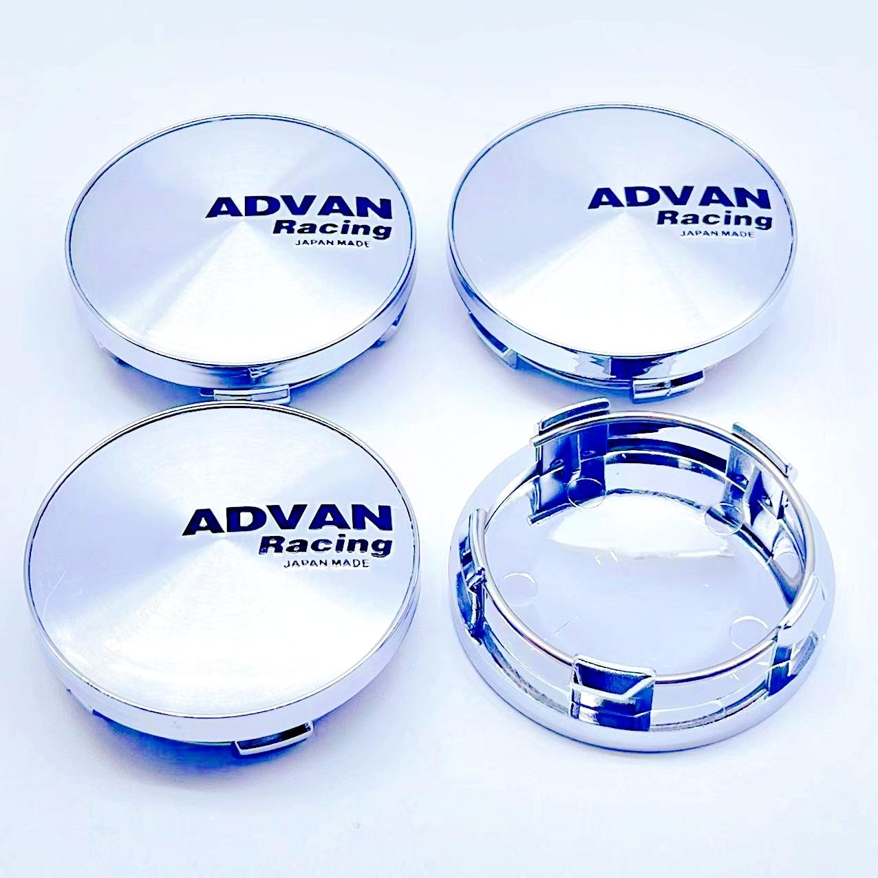 4pcs/lot High Quality 58mm Car Wheel Hub Cover Center Caps for ADVAN Racing Styling Badge Stickers Emblem Accessories 4pcs ADVAN&58mm iron circle Cap