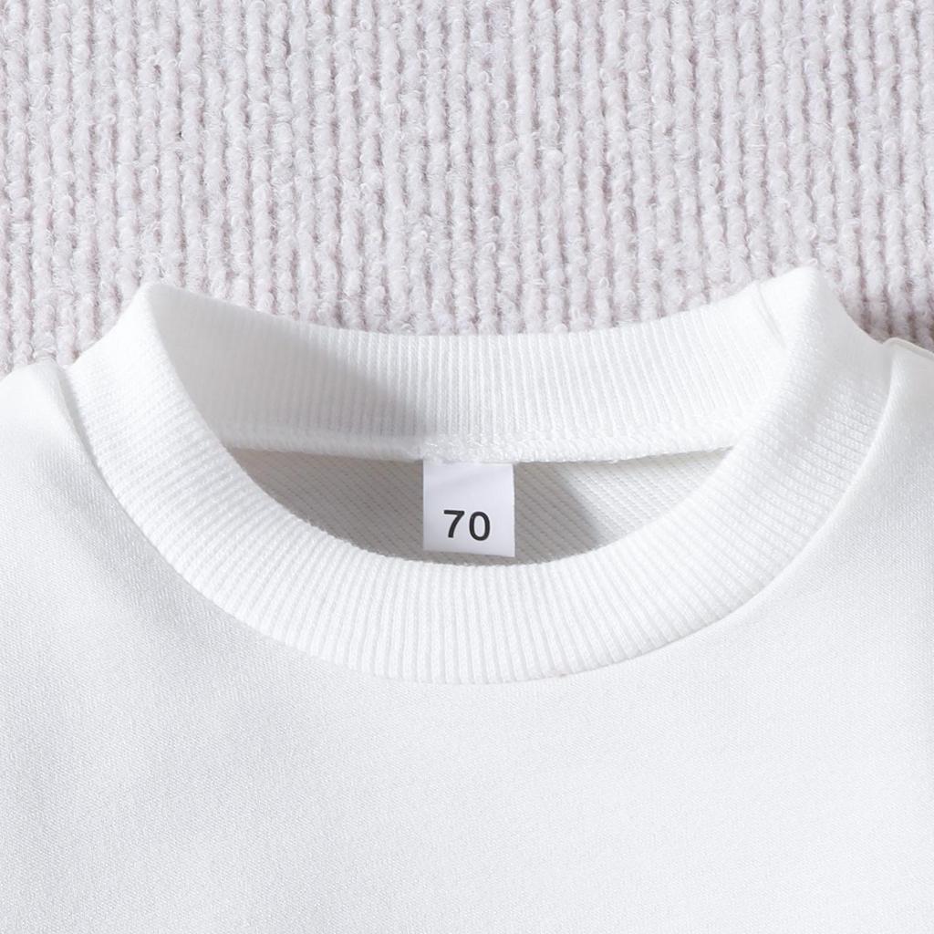 Kleinkind Langarm Oberteil & Hose Set - Frühling/Herbst Sportbekleidung für Jungen & Mädchen