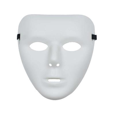 Horror Face Mask Anonymous Theater Mask Halloween Dance Performances Masquerade Props for Adults