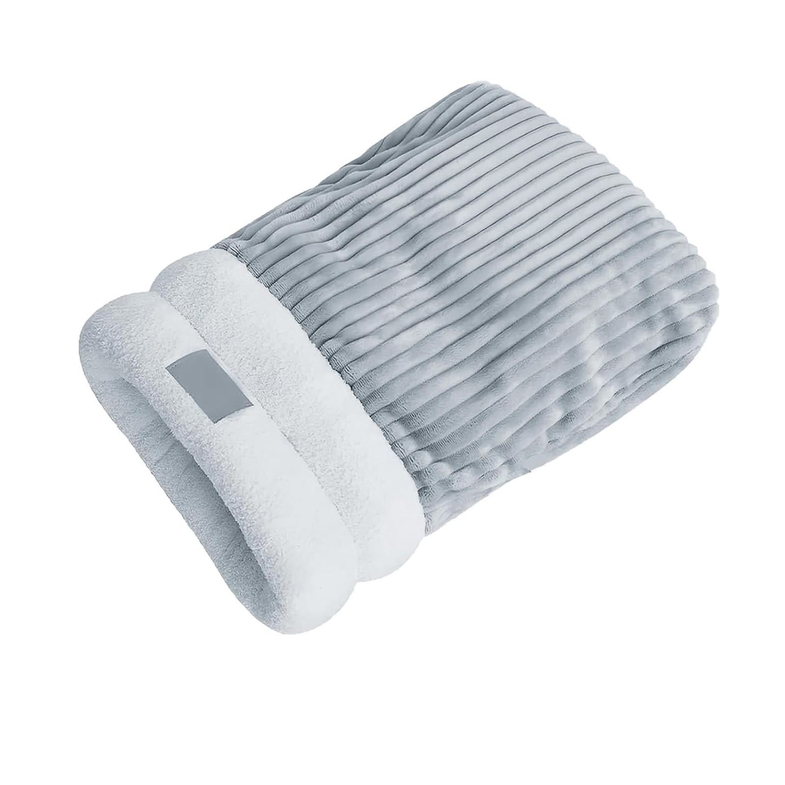 

Спальный мешок для кошек из искусственного пуха, уютная и теплая кровать для маленьких и средних кошек One Size