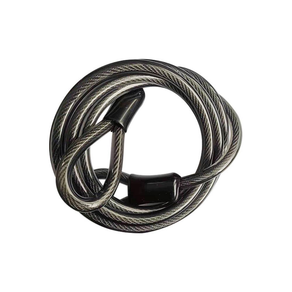 Flexible Thick Security Chain Anti-Theft Steel Wire Braided Rope Bike Lock Cable  Outdoor