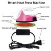 Heißpresse Hitzetransfermaschine Tragbar Einfache Presse zum Erhitzen