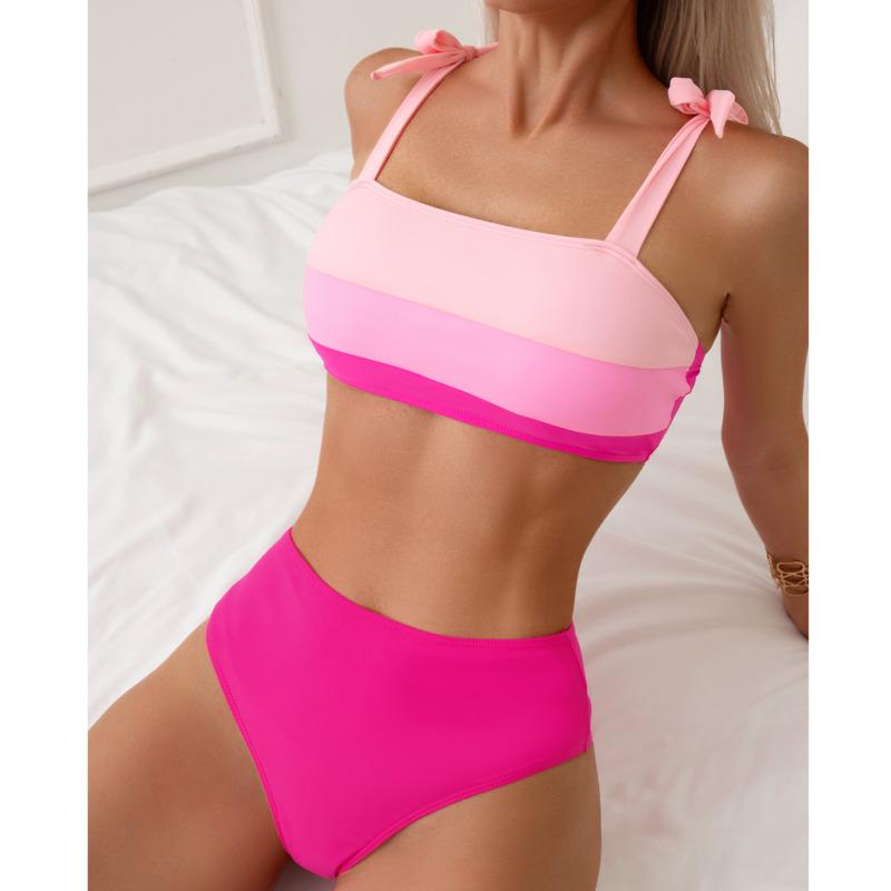 Pink Sexy Bikinis 2026 Swimsuits Women Swimwear Push Up Female Beach Swim Wear Bathing Suits Brazilian Bikini Set Pool Bather