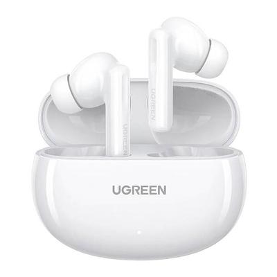 HiTune T6 Wireless Headphones with ANC Function USBA USBC Cable White