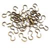 8*4 13*6.5mm 100pcs/lot  6 Colors Pendant Necklace Buckle Clasp Connectors Bangle Bracelet For Cameo Jewelry Accessories for DIY