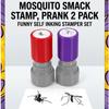 Realistic Fake Mosquito Bite Stamp Home Decor Self Inking Prank Stamper Kit April Fools Day Funny Gag Gift for Creative Jokes