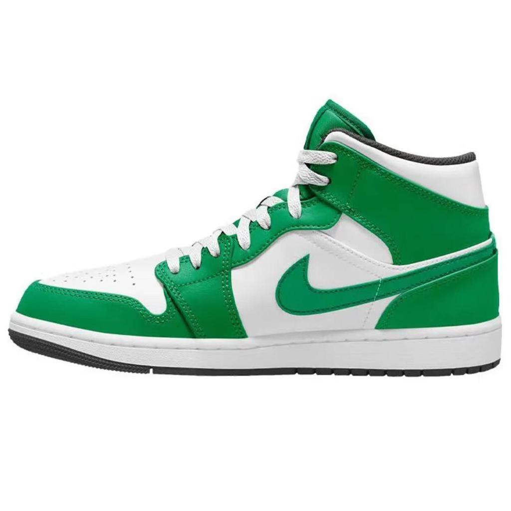 Jordan Air Jordan 1 Vintage Basketball Shoes Men's Mid top White/Black DQ8426-301(Team80-S-BOX)
