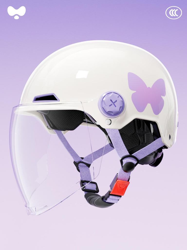 3C Certified Women's Electric Vehicle Helmet: Retro, All-Season, Winter Warmth for Motorcycles & Scooters
