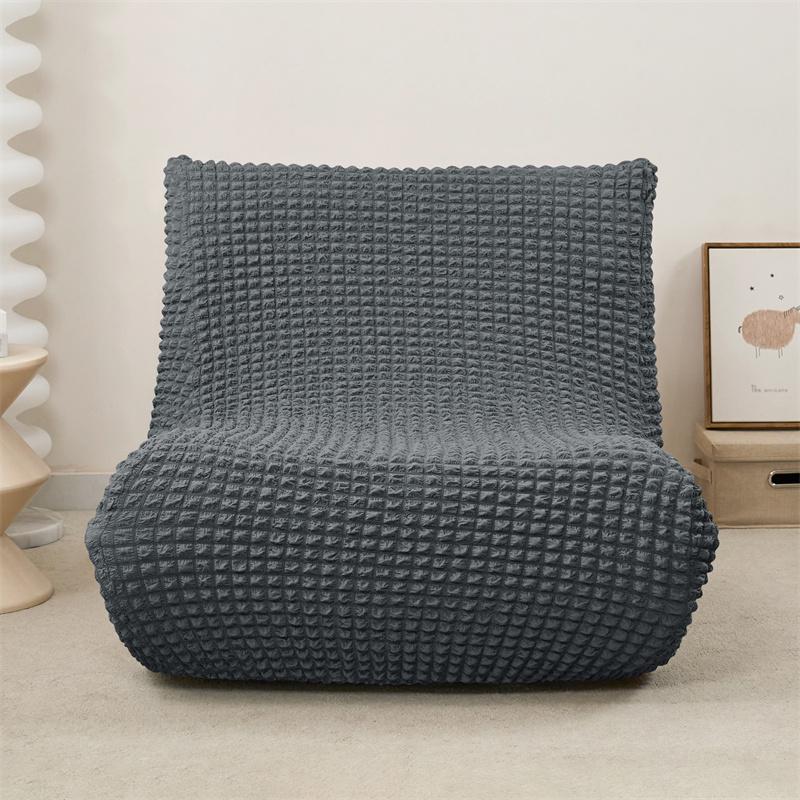 1PC Stretch Seersucker Armless Sofa Seat Covers Living Room Floor Sofa Slipcovers Stretch All-inclusive Lounge Tatami Case Home