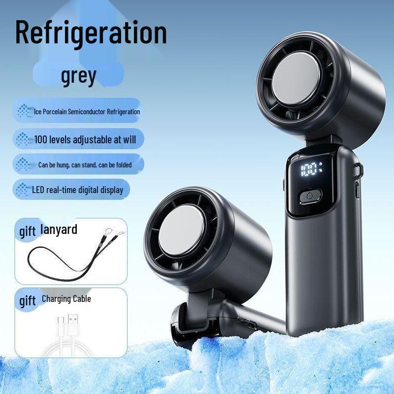 Portable Mini USB Silent Handheld Fan with Semiconductor Cooling