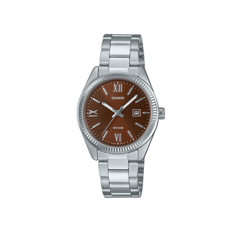 CASIO Unisex Standard Series Coffee Watch LTP-1302DD-5AV LTP-1302DD-5AV Coffee Watch Dial